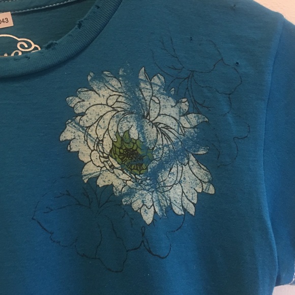 NWOT Project E distressed tshirt 100% cotton Small - Picture 14 of 14